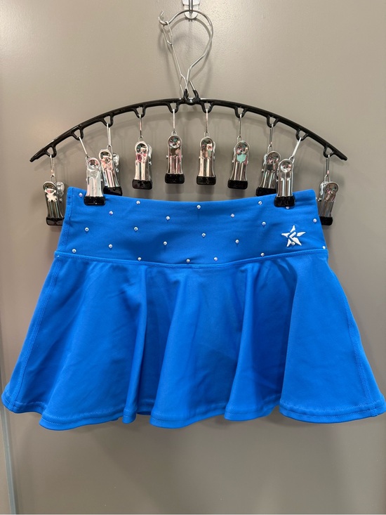Rebel Athletic Other - REBEL ATHLETIC Legendary Flouncy Skirt in Ash Blue Crystal